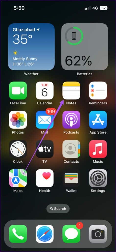 open-notes-app-on-iphone-474x1024-1-474x1024 أفضل 6 طرق لإصلاح عدم مزامنة Google Keep على iPhone
