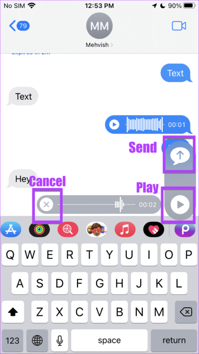 send-the-audio-message-in-iOS-15-iPhone-576x1024-1 كيفية إرسال رسالة صوتية على iPhone (تحديث iOS 16)
