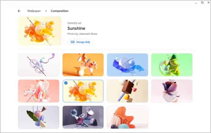 setting-wallpaper-on-Chrome-OS-675x427 كيفية تعيين الخلفية وشاشة التوقف على Chromebook