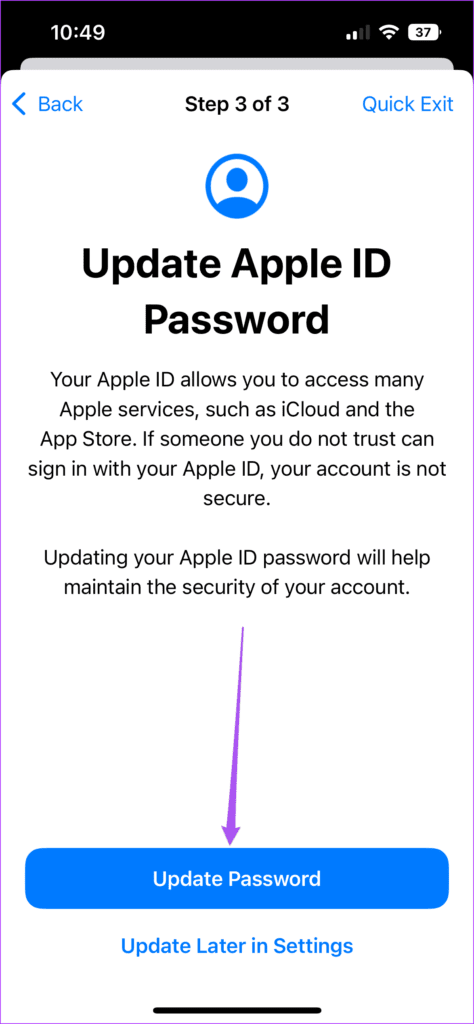 update-apple-ID-password-safety-check-iphone-474x1024-1 كيفية استخدام فحص الأمان على iPhone
