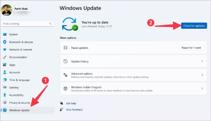 update-windows-11-675x388 أفضل 8 طرق لتحسين أداء وحدة المعالجة المركزية على Windows 11