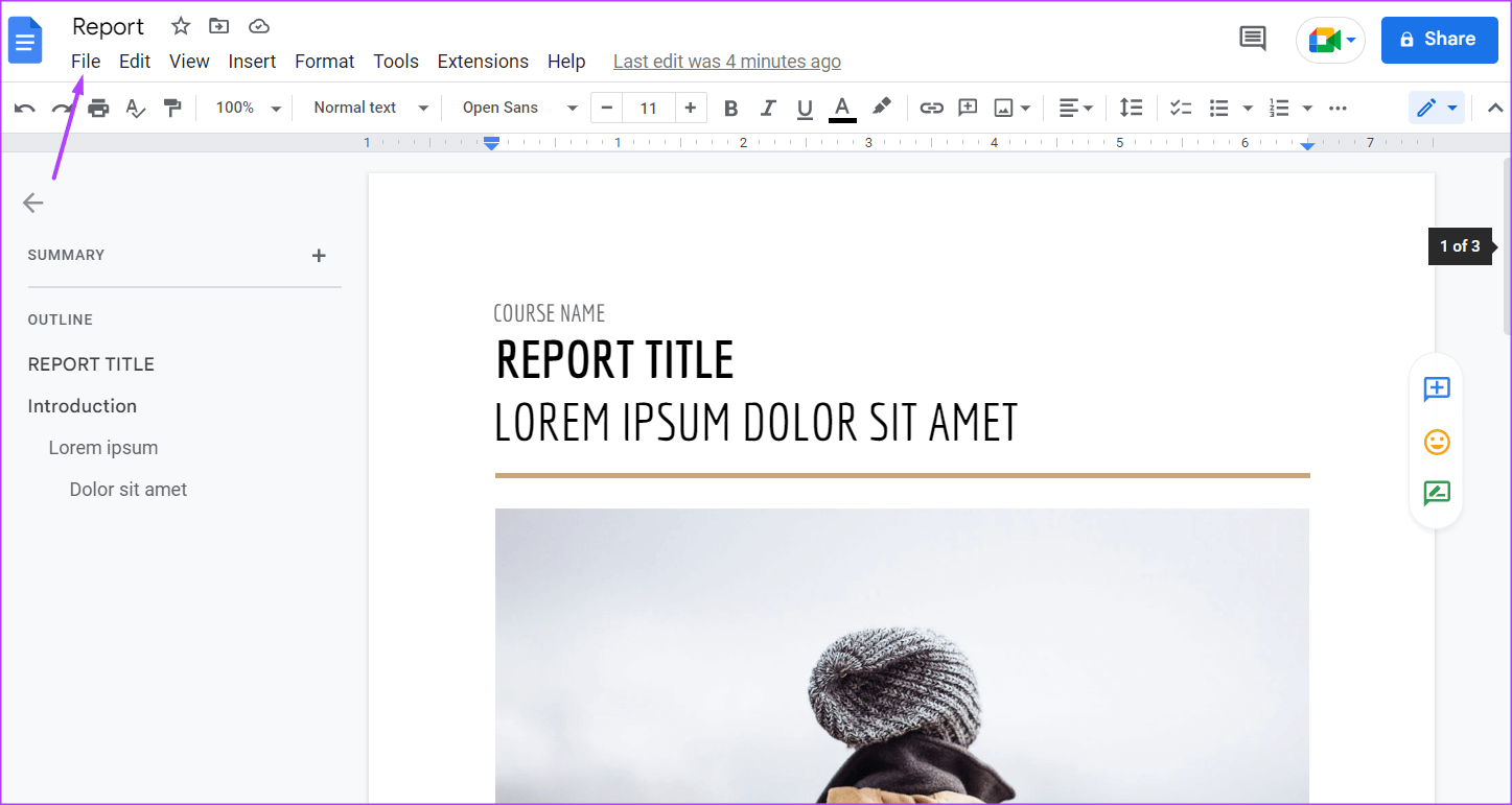 3-best-ways-to-save-images-from-a-google-docs-file-7 أفضل 3 طرق لحفظ الصور من ملف Google Docs
