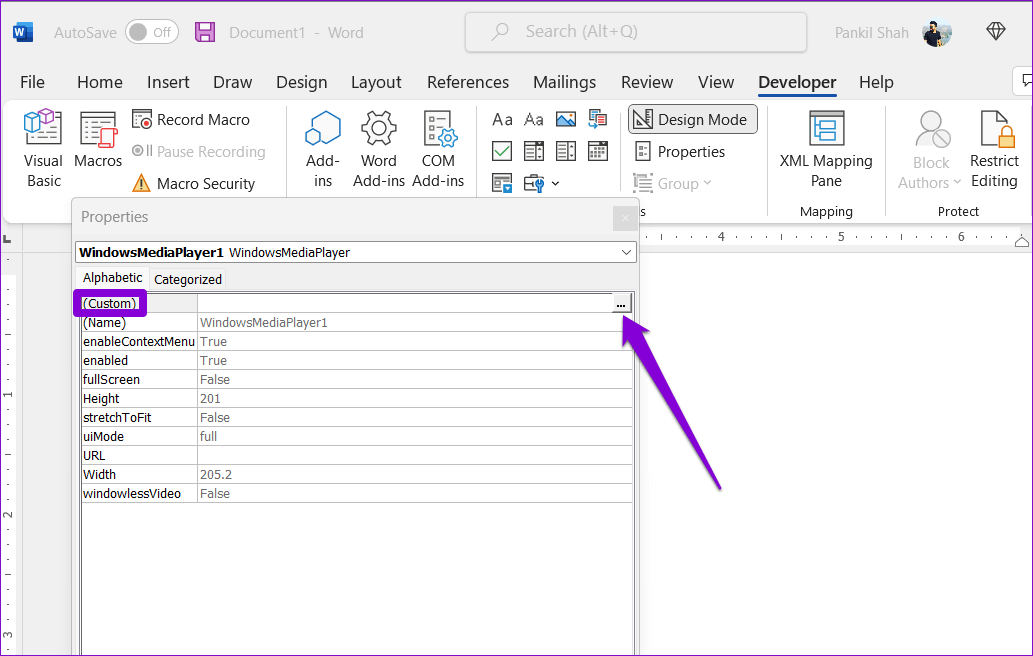 Add-Offline-Video-to-Word كيفية إدراج مقاطع فيديو في مستند Microsoft Word