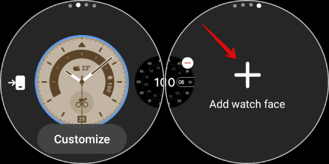Add-watch-face كيفية الحصول على خلفيات ساعة Pixel Watch على Samsung Galaxy Watch