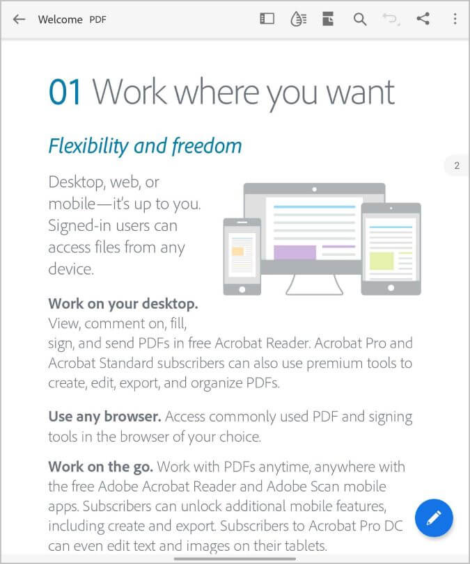 Adobe-Acrobat-on-Galaxy-Watch-675x811 20 من أفضل التطبيقات المحسّنة لسلسلة Samsung Galaxy Fold