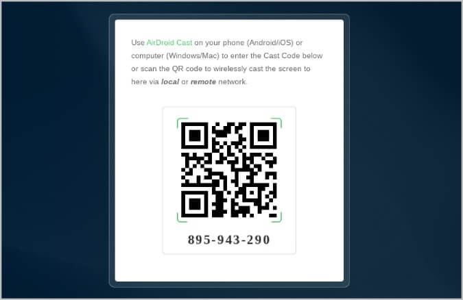 Airdroid-cast-web-app-675x438 4 طرق لعكس هاتف Android على Chromebook