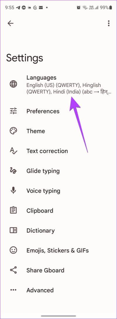 Android-Gboard-Languages-400x1086 كيفية تغيير لغة الكتابة في WhatsApp على Android و iPhone