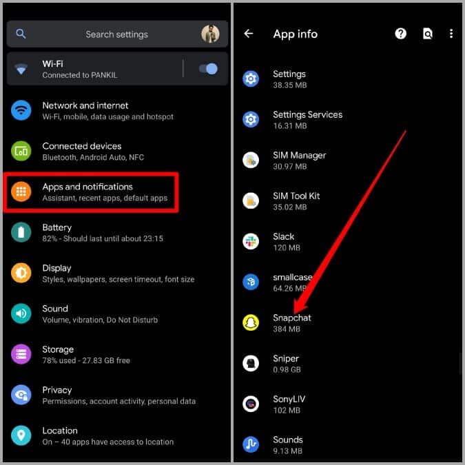 App-list-675x675 8 إصلاحات لخطأ الخروج المستمر على Snapchat