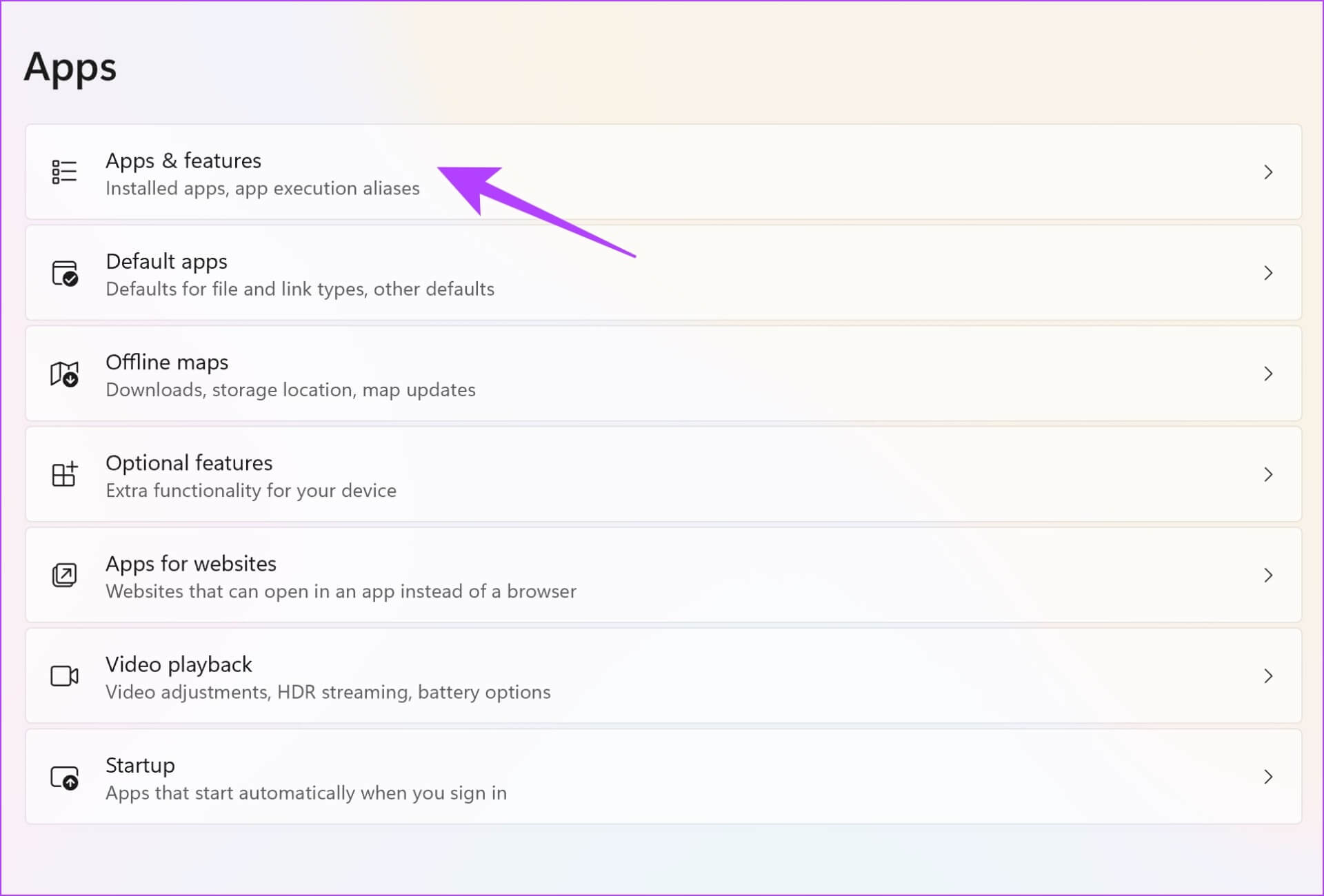 Apps-and-Features-1920x1300 13 طريقة لإصلاح Spotify يحافظ على مشكلة التعطل على Windows
