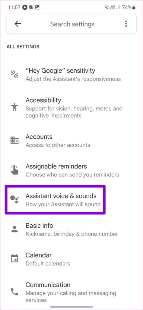 Assistant-Voice-and-Sounds-on-Android-474x1024-1 كيفية تغيير صوت "مساعد Google" على هاتفك أو مكبّر الصوت الذكي
