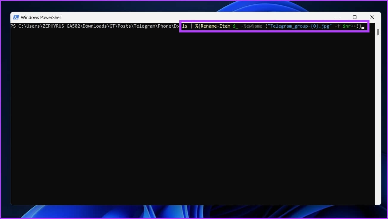 Batch-Rename-Files-on-Windows-11-18-1303x738 4 طرق سهلة لإعادة تسمية مجموعة من الملفات على Windows 11