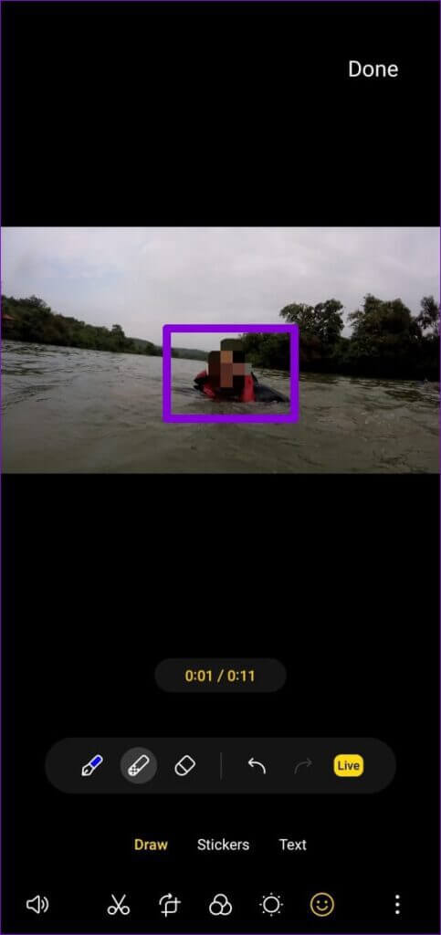 Blur-Part-of-Video-483x1024-1-483x1024 كيفية تحرير مقاطع الفيديو على هواتف Samsung Galaxy