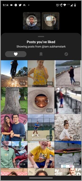 Browse-Instagram-Posts-on-Messenger-2-346x761 11 من أفضل النصائح والحيل لـ Facebook Messenger الجديد