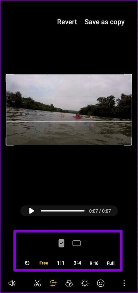 Change-Aspect-Ratio-of-Video-on-Samsung-1-484x1024-1-484x1024 كيفية تحرير مقاطع الفيديو على هواتف Samsung Galaxy