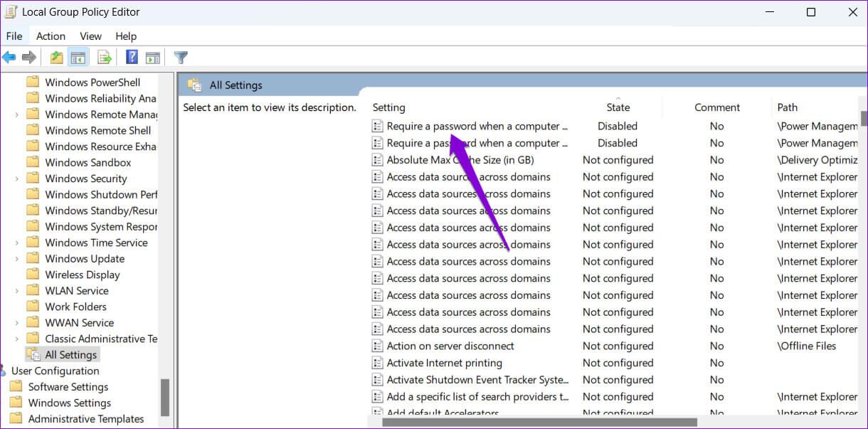 Change-Policy-Settings-1220x603 أفضل طريقتين لإعادة تعيين إعدادات نهج المجموعة المحلية على Windows 11