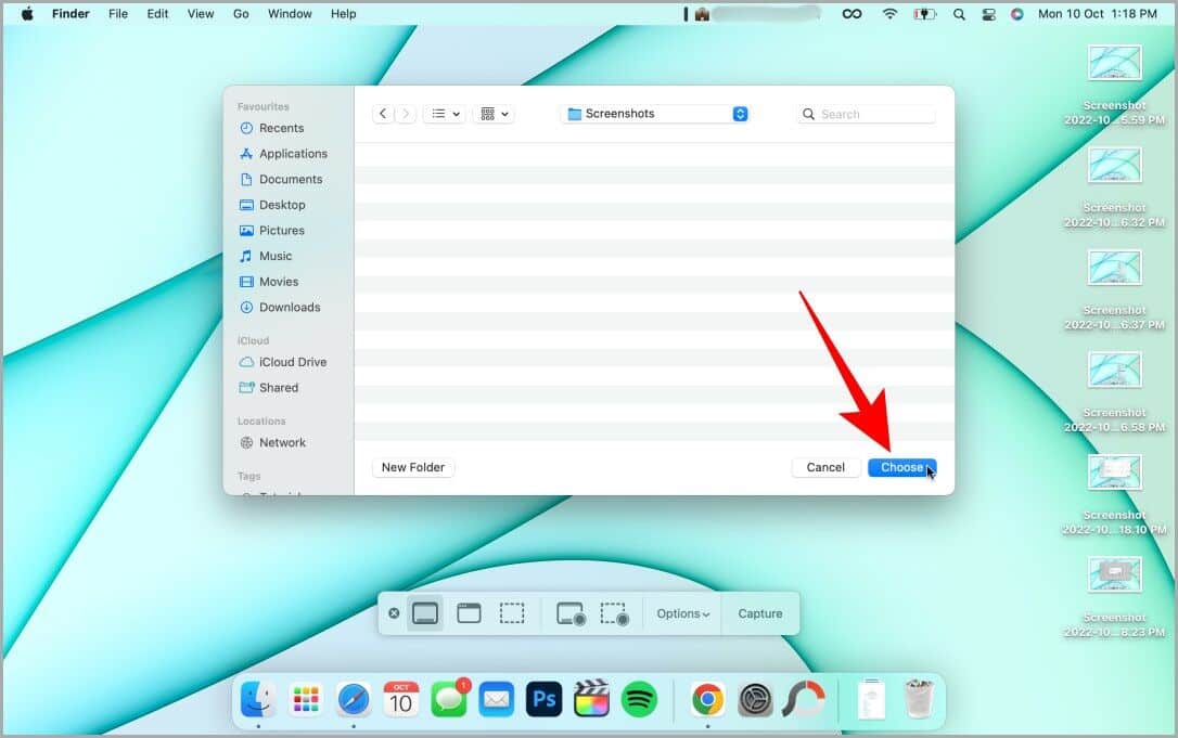 Choosing-custom-location-for-Screenshot-Mac-1086x681 طريقتان لتغيير مكان حفظ لقطات الشاشة على جهاز Mac
