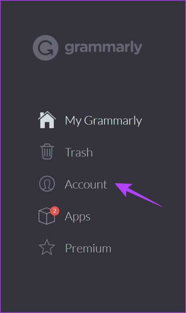 Click-on-Account-2-609x1024-1-609x1024 8 طرق لإصلاح عدم عمل إضافة Grammarly على Chrome