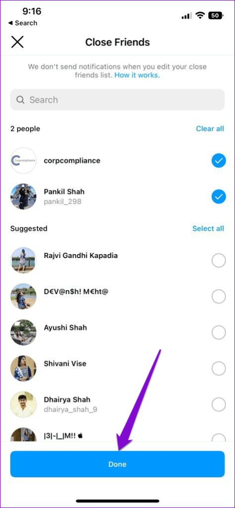 Close-Friends-List-Instagram-474x1024-1 كيفية استخدام ملاحظات Instagram