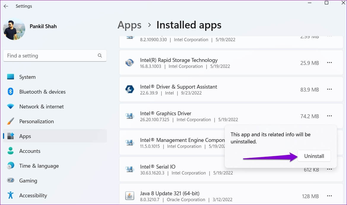 Confirm-Uninstall-Driver-Using-Settings-App-1169x692 أفضل 4 طرق لإلغاء تثبيت برامج التشغيل من Windows 11