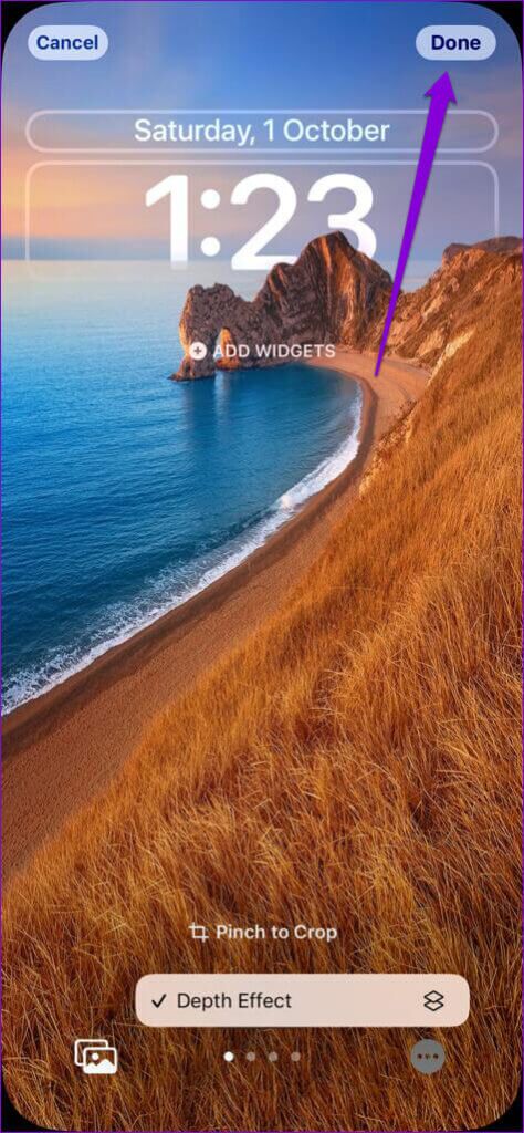 Crop-Lock-Screen-Wallpaper-on-iPhone-474x1024-1-474x1024 أفضل 6 طرق لإصلاح عدم عمل تأثير العمق (Depth Effect) في الخلفية على iPhone