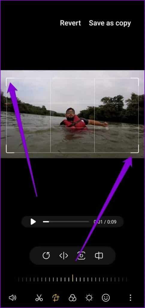 Crop-Video-on-Samsung-Phone-1-484x1024-1-484x1024 كيفية تحرير مقاطع الفيديو على هواتف Samsung Galaxy