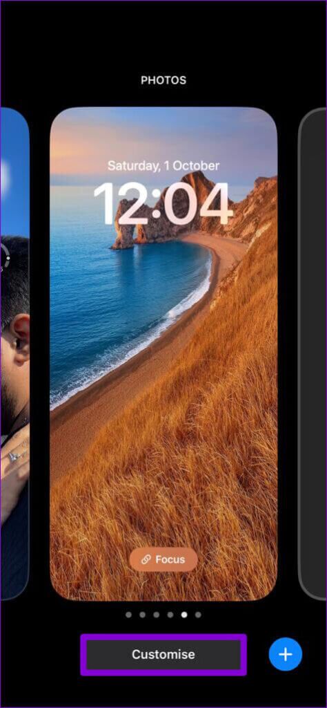 Customize-Option-iPhone-Lock-Screen-474x1024-1-474x1024 أفضل 6 طرق لإصلاح عدم عمل تأثير العمق (Depth Effect) في الخلفية على iPhone