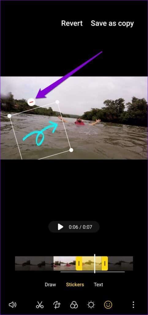 Delete-Sticker-from-Video-483x1024-1-483x1024 كيفية تحرير مقاطع الفيديو على هواتف Samsung Galaxy