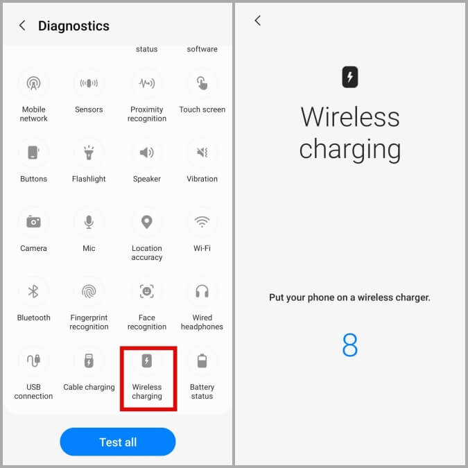 Diagnose-Wireless-Charging-in-Samsung-Phone-675x675 6 إصلاحات لعدم عمل الشحن اللاسلكي على هواتف Samsung Galaxy