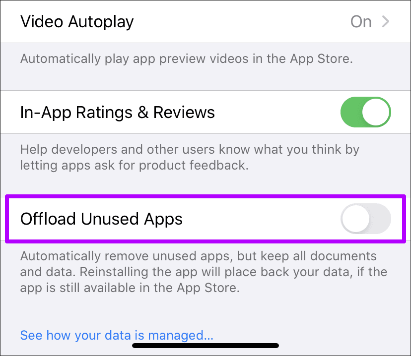 Disable-Offload-Unused-Apps-Iphone-Ipad-5_4d470f76dc99e18ad75087b1b8410ea9 ما هو إلغاء تحميل التطبيقات غير المستخدمة 'Offload' غير المستخدمة على iPhone وهل يجب عليك تعطيلها