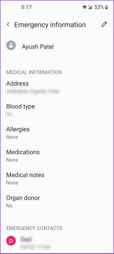Emergency-Info-400x888 كيفية إضافة معلومات الطوارئ والوصول إليها على Android
