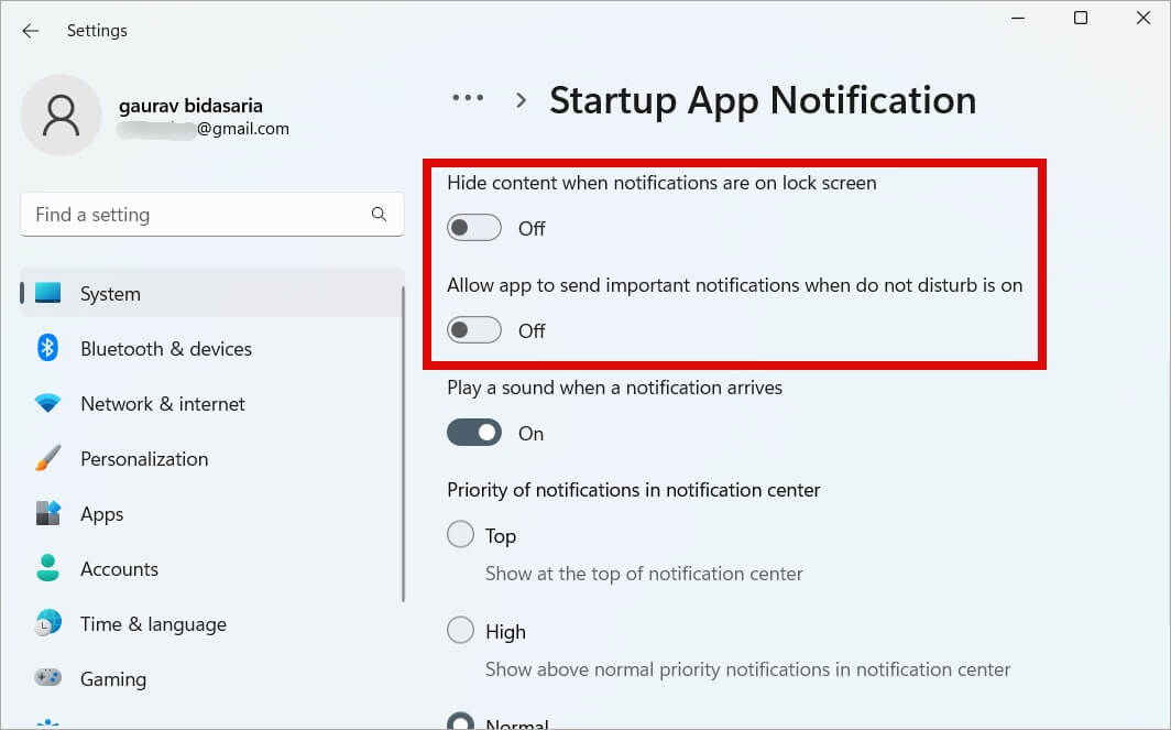 Enable-and-Customize-Startup-App-Notifications-on-Windows-6-1064x663 كيفية تمكين وتخصيص إشعارات تطبيق بدء التشغيل على Windows 11