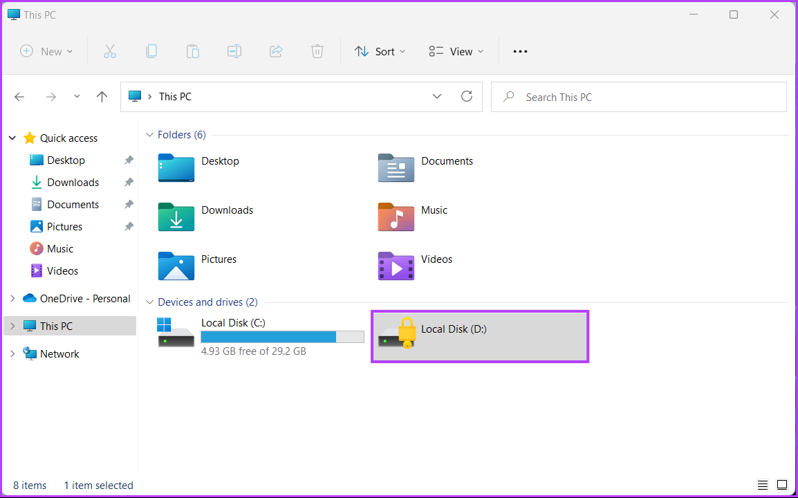 Encrypted-Drive كيفية تشفير البيانات باستخدام BitLocker على Windows 11