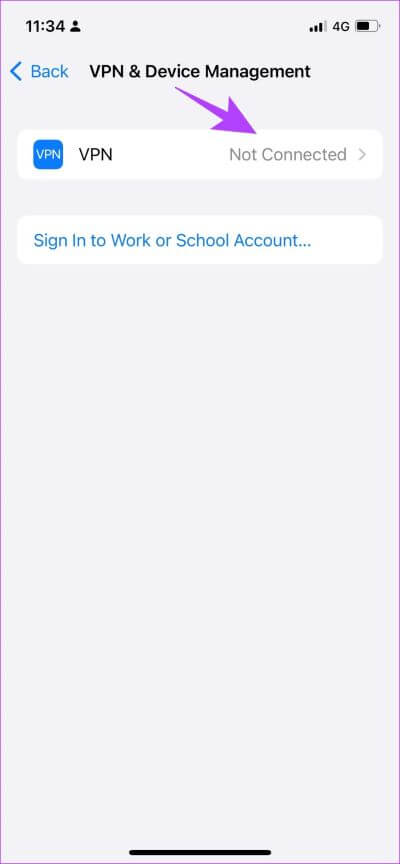 Ensure-VPN-is-Not-Connected-1-400x864 12 طريقة لإصلاح عدم عمل Twitter على iPhone و Android