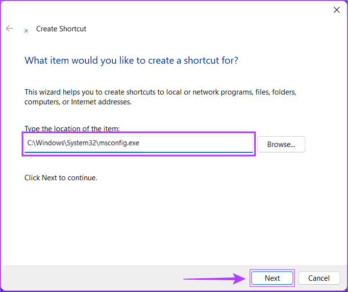 Enter-Location-2 أفضل 6 طرق للوصول إلى MSConfig على Windows 11