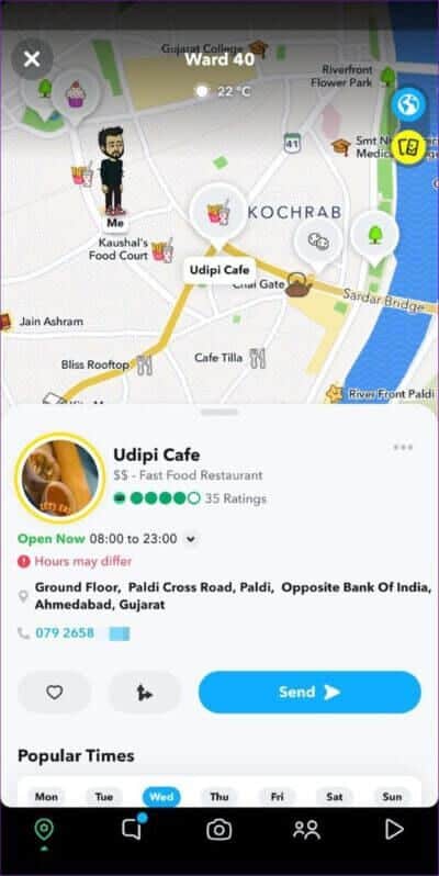 Explore-Places-on-Snap-Map-513x1024-1-400x798 كيفية استخدام خارطة Snap على Snapchat