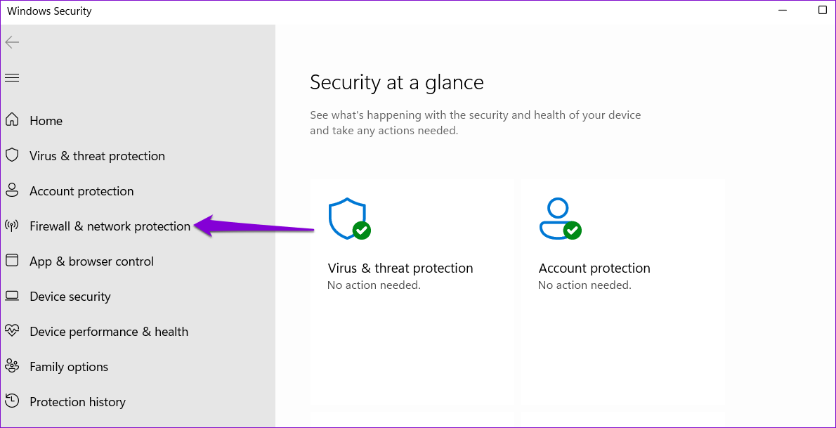 Firewall-and-Network-Protection-in-Windows-Security أفضل 5 طرق لإعادة تعيين إعدادات جدار الحماية في Windows 11