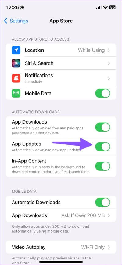 Fix-Apps-not-updating-automatically-on-iPhone-4-400x866 أفضل 8 طرق لإصلاح عدم تحديث التطبيقات تلقائيًا على iPhone