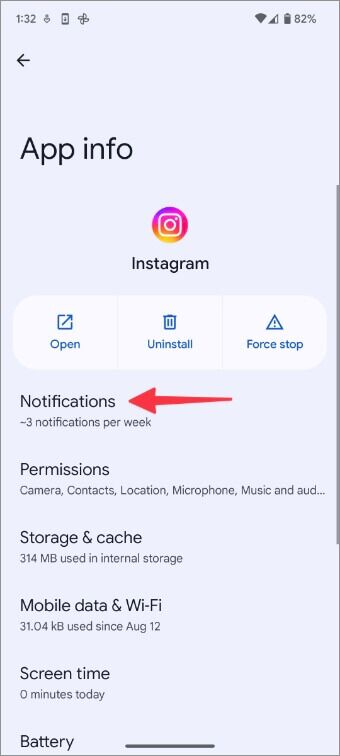 Fix-Instagram-Notification-sound-not-working-25-340x756 أفضل 7 طرق لإصلاح عدم عمل صوت الإشعار على Instagram