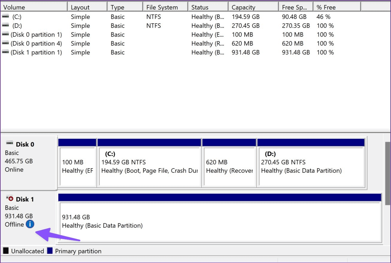 Fix-external-hard-drive-not-showing-up-in-Windows-11-1 أفضل 9 طرق لإصلاح عدم ظهور محرك الأقراص الصلبة الخارجي في Windows 11