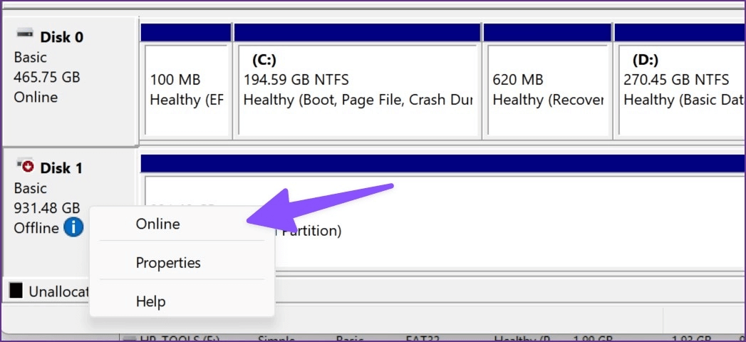Fix-external-hard-drive-not-showing-up-in-Windows-11-2 أفضل 9 طرق لإصلاح عدم ظهور محرك الأقراص الصلبة الخارجي في Windows 11