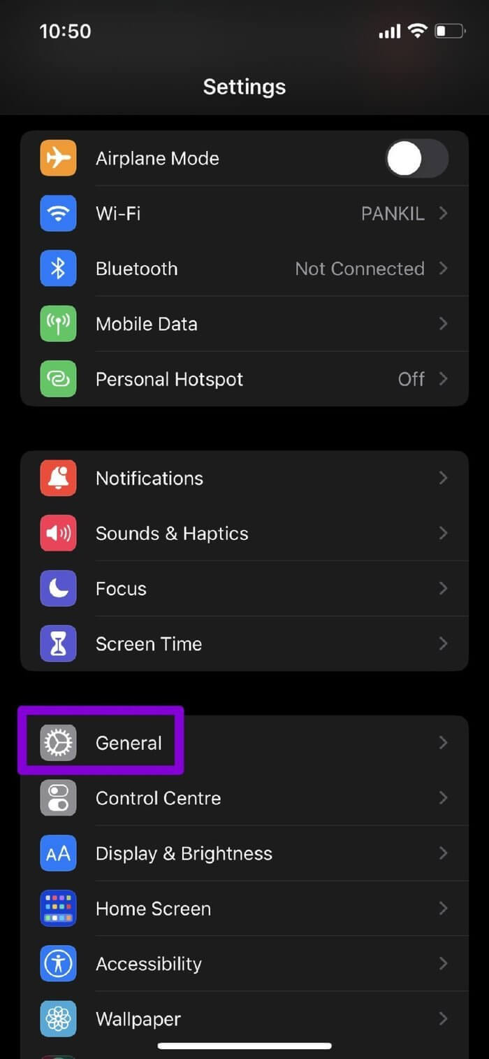 General-Settings_2022-01-26-093354_935adec67b324b146ff212ec4c69054f-700x1514 أفضل 7 طرق لإصلاح عدم عمل AirDrop على iPhone
