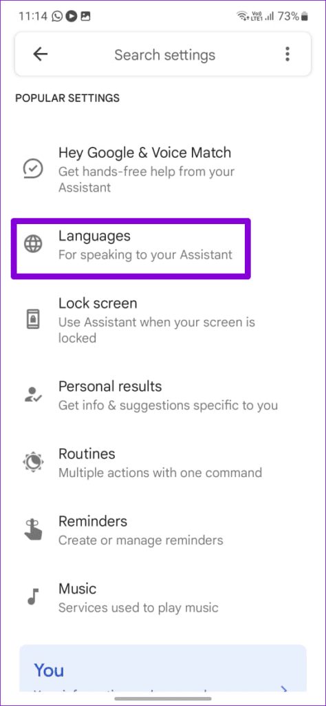 Google-Assistant-Languages-474x1024-1 كيفية تغيير صوت "مساعد Google" على هاتفك أو مكبّر الصوت الذكي