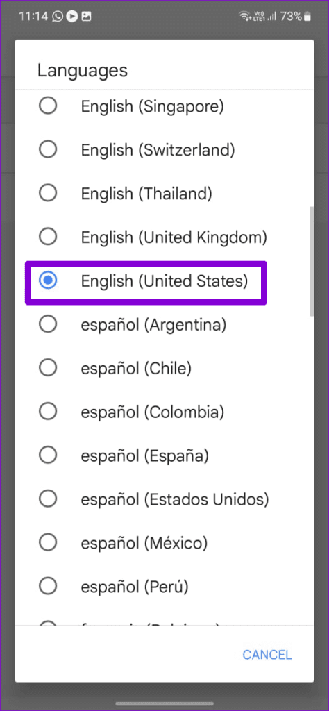 Google-Assistant-Languages-on-Android-474x1024-1 كيفية تغيير صوت "مساعد Google" على هاتفك أو مكبّر الصوت الذكي