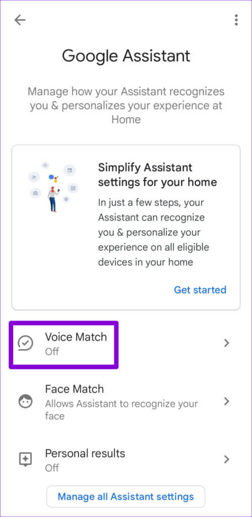 Google-Assistant-Voice-Match-1-500x1024-1-500x1024 كيفية تغيير صوت "مساعد Google" على هاتفك أو مكبّر الصوت الذكي