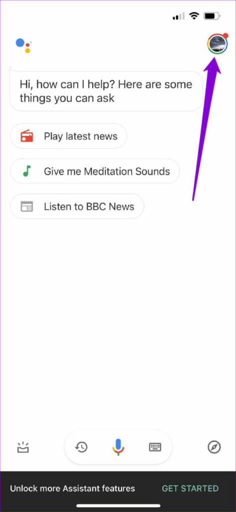 Google-Assistant-on-iPhone-473x1024-1-473x1024 كيفية تغيير صوت "مساعد Google" على هاتفك أو مكبّر الصوت الذكي