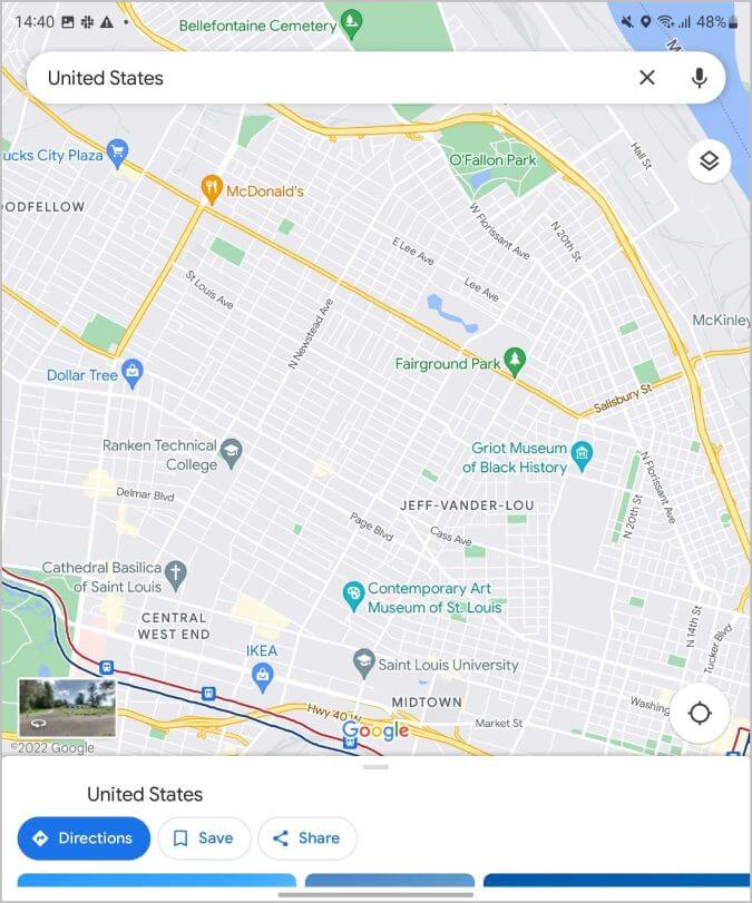 Google-Maps-on-Galaxy-Fold-675x811 20 من أفضل التطبيقات المحسّنة لسلسلة Samsung Galaxy Fold