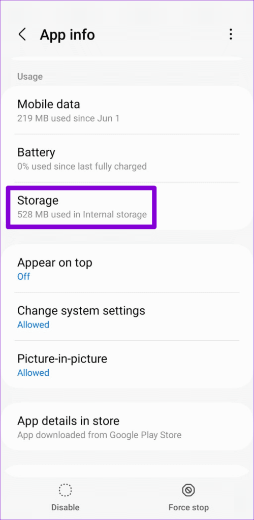 Google-Play-Services-Storage-on-Android-500x1024-1 أفضل 9 طرق لإصلاح خطأ فشل الحصول على عنوان IP على Android