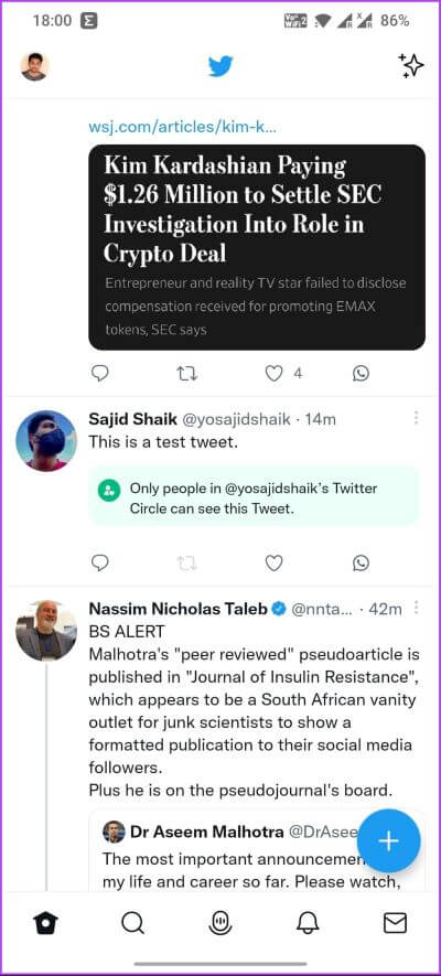 How-to-Make-a-Twitter-Circle11-400x885 كيفية إنشاء واستخدام Twitter Circle على Android و iOS