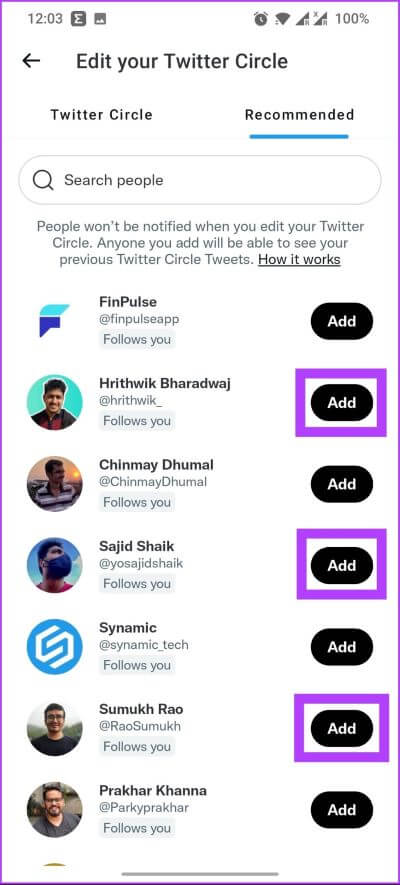 How-to-Make-a-Twitter-Circle5-400x885 كيفية إنشاء واستخدام Twitter Circle على Android و iOS