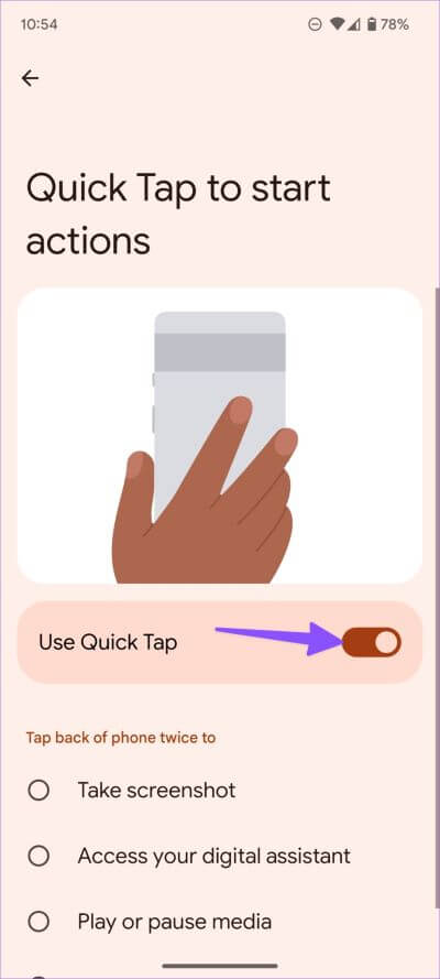 How-to-use-quick-tap-gestures-on-Android-8-400x889 كيفية تخصيص إيماءات النقر السريع واستخدامها على Android
